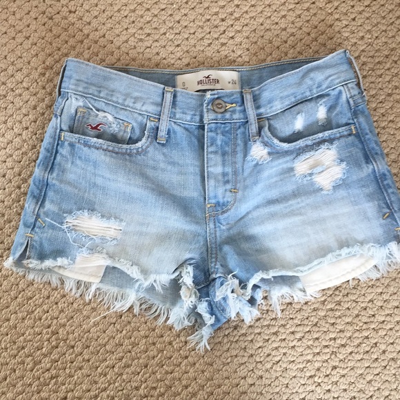 hollister shorts cute ripped
